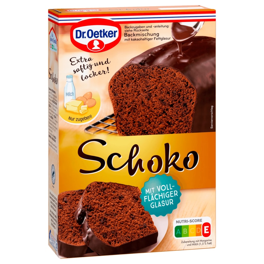 Dr. Oetker Schoko Kuchen Backmischung 500g